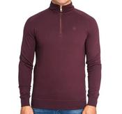 XV KINGS-FALCONS HALF ZIP-PLUMMED image