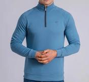 XV KINGS-FALCONS HALF ZIP-SEAGLASS BLUE image