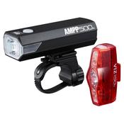 Cateye AMPP 500 / VIZ Bike Light Set image