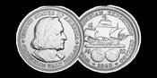 The 1892 Columbus Exposition U.S. Silver Half Dollar image