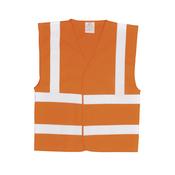 High Visibility Standard Adjustable Velcro Vest image