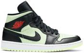 Wmns Air Jordan 1 Mid SE  Black Barely Volt  CV5276-003 image