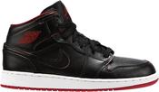 Air Jordan 1 Retro Mid GS  Black Gym Red  554725-028 image