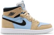 Wmns Air Jordan 1 High Zoom Comfort High  Psychic Blue Sesame  CT0979-400 image