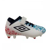Umbro Formation Ii Fg Ve Jnr K Wht Blue Red