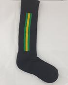 St Peters College - Black / Green / Yellow Socks