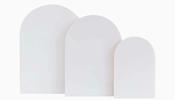 3mm White Acrylic Arch Signs