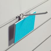 Single Pegboard / Slatwall Plastic Prong ( per 100)