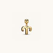 Aries Classic Charm Gold