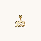 Aquarius Classic Charm Gold