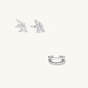 Lisa's Ear Stack Bundle in Silver