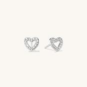Alma Stud Earring in Silver