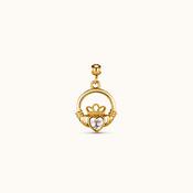 Claddagh Charm Gold