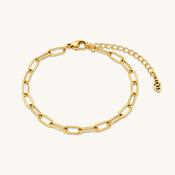 Fine Link Bracelet In Gold