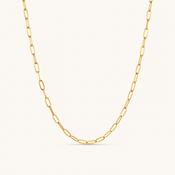 Fine Link Necklace In Gold image
