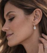 Radiance Hoops In Silver