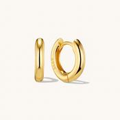 Small Bold Hoops in Gold