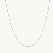 Sphere Necklace Silver