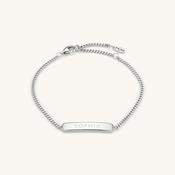 The Engraved Bracelet Silver