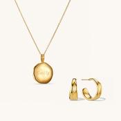 Maya Necklace &amp; Épique Earrings Small - Matching Set
