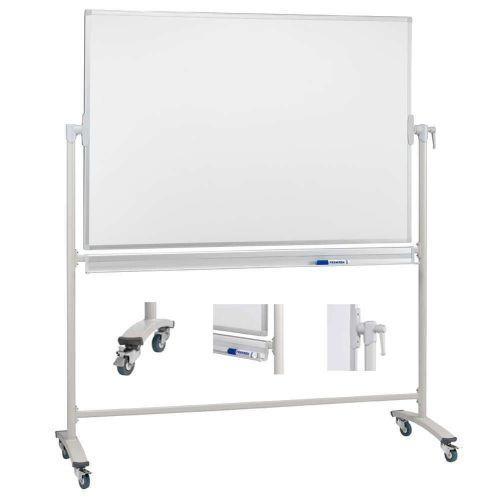Franken Mobile Revolving Whiteboard Steel 2000x1000mm in Wicklow