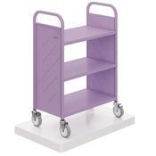 Demco® LibraryQuiet™ 3 Flat Shelf Booktrucks image