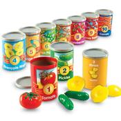 1 to 10 Counting Cans