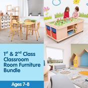 1st &amp; 2nd Class Classroom Furniture Bundle for Ages 7–8