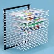 20 Shelf Wall Mounted Art Drying Rack image