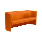 3 Seater Tub Sofa-Orange image