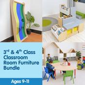 3rd &amp; 4th Class Classroom Furniture Bundle for Ages 9–11