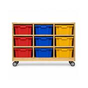 9 Cubby Storage Unit - All Options