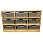9 Deep Tray Storage Unit - all options