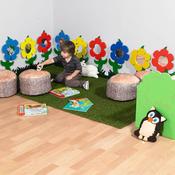 Artificial Square Grass Mat 200 x 200cm image