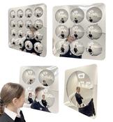 Assorted Convex Mirrors - 4 pack