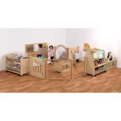 Baby Enclosure Zone with Clear Tubs image