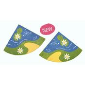 Corner carpet pond - 1 piece