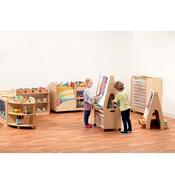 Creativity Zone with Clear Tubs