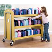Double Lunchbox Trolley (timber)