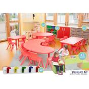 EASE Classroom with Plastic Chairs 26cm