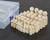 Family Peg People - Set of 50