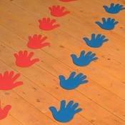 Feet Floor Markers 19cm 12pk