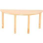 Flexi Half Round Table - 48-58cm - All Colours