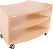 Flexi S Curved Unit with Castors