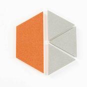 Giant Glitter Mosaic Shapes 33pk
