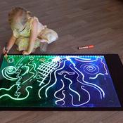 Giant Illuminated Mark Making Board with 4 markers