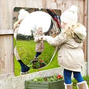 Giant Single Dome Acrylic Mirror Panel