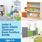 Junior &amp; Senior Infants Classroom Furniture Bundle for Ages 4–6