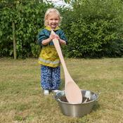 Large Outdoor Wooden Spoon image
