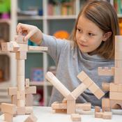 Magnetic Wooden Blocks 30pcs image